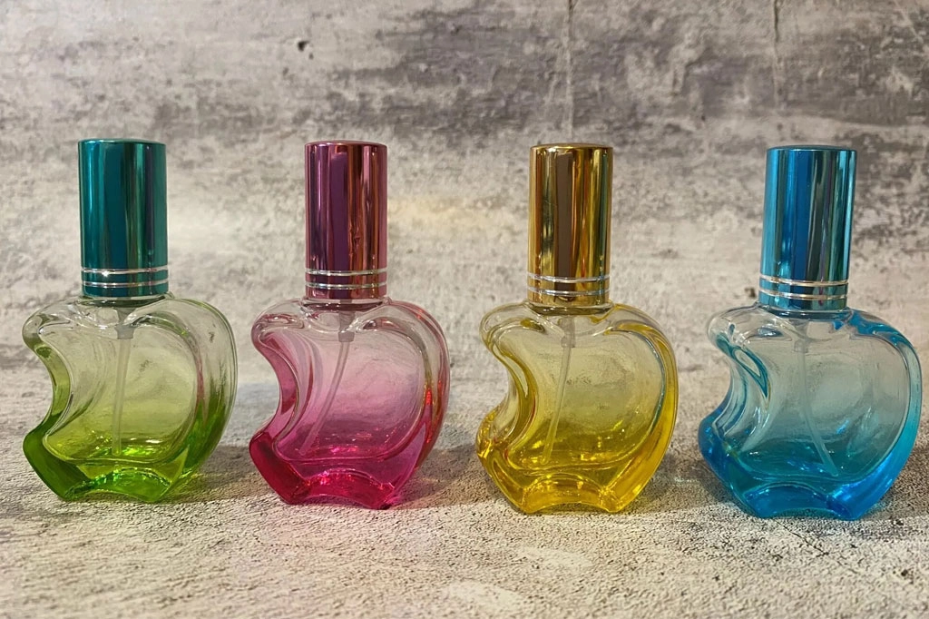 Apple-Shaped Perfume Bottles