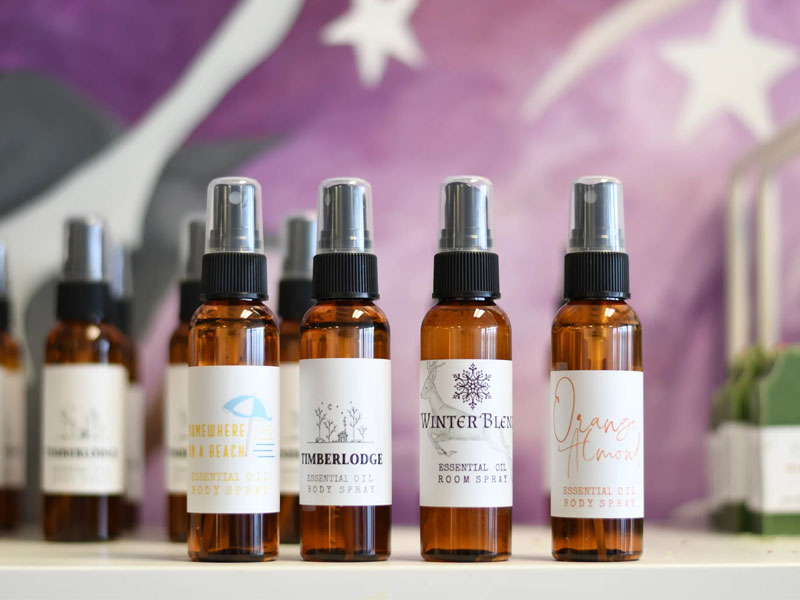 Essential Oil Spray Bottles